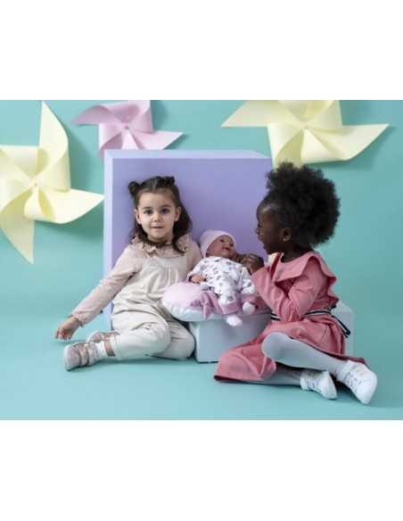 Llorens Doll Crying Heidi Doll 42cm- Pink (74132) Llorens Dolls