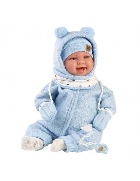 Llorens Doll Laughing Talo Doll 42cm - Blue (84479) Llorens Dolls