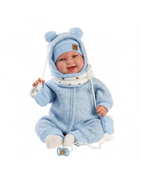 Llorens Doll Laughing Talo Doll 42cm - Blue (84479) Llorens Dolls