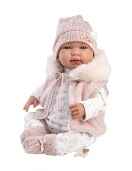 Llorens Doll Laughing Tala Doll 42cm - Pink (84480) Llorens Dolls