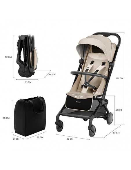 Kinderkraft Buggy PILOT 2 Cabin Size-Beige kinderkraft