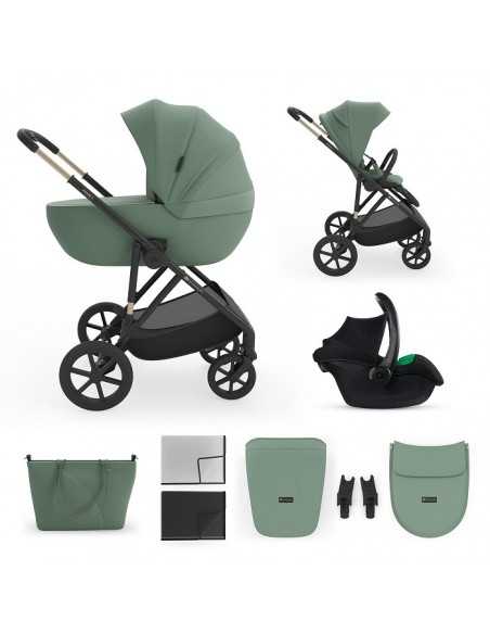 Kinderkraft PRIME 3 Multifunctional stroller 3in1-Green kinderkraft