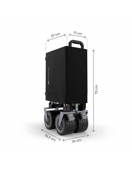 Kinderkraft ROLLSTER Foldable touring wagon-Black kinderkraft