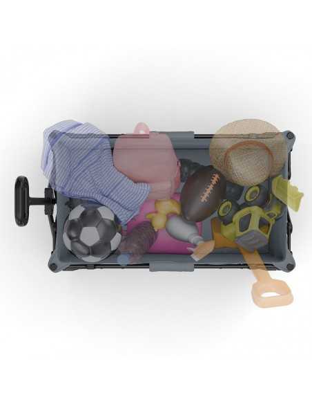 Kinderkraft ROLLSTER Foldable touring wagon-Grey kinderkraft