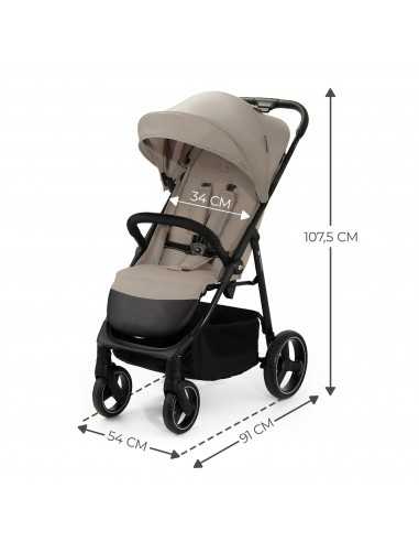 Kinderkraft TRIG 3 Stroller-Beige Kinderkraft TRIG 3 Stroller-Beige