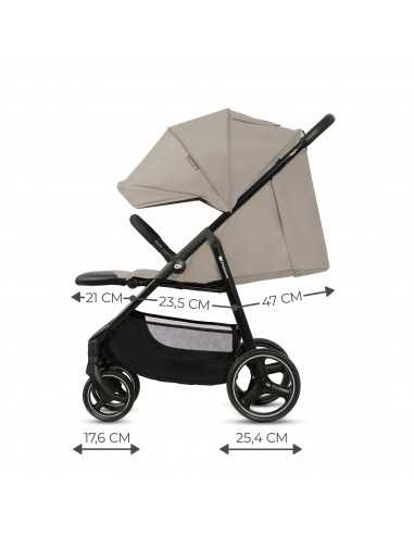 Kinderkraft TRIG 3 Stroller-Beige Kinderkraft TRIG 3 Stroller-Beige