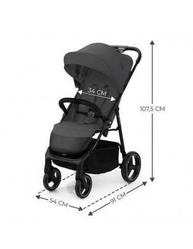 Kinderkraft TRIG 3 Stroller-Grey Kinderkraft TRIG 3 Stroller-Grey