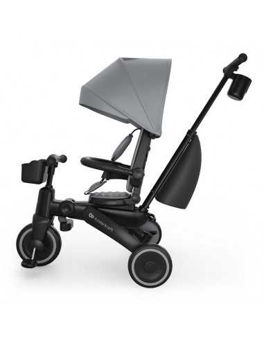 KinderKraft JAZZ 3 Folding Tricycle-Grey KinderKraft JAZZ 3 Folding Tricycle-Grey