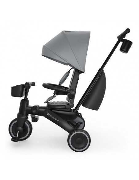 KinderKraft JAZZ 3 Folding Tricycle-Grey kinderkraft