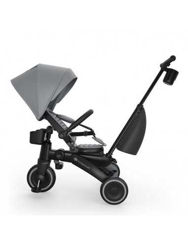 KinderKraft JAZZ 3 Folding Tricycle-Grey KinderKraft JAZZ 3 Folding Tricycle-Grey