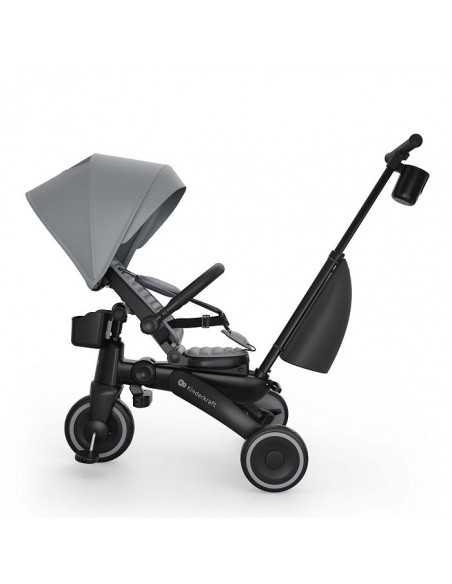 KinderKraft JAZZ 3 Folding Tricycle-Grey kinderkraft