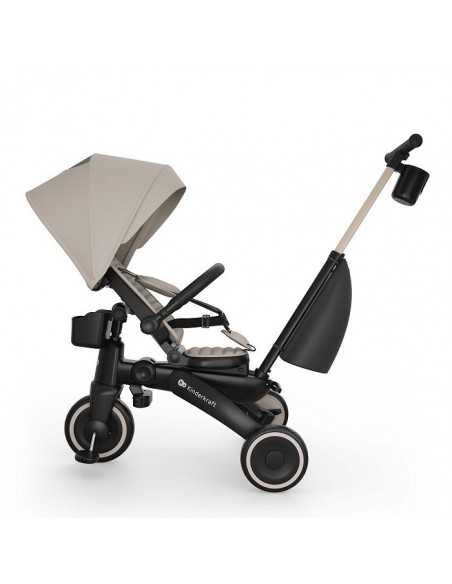 KinderKraft JAZZ 3 Folding Tricycle-Beige kinderkraft