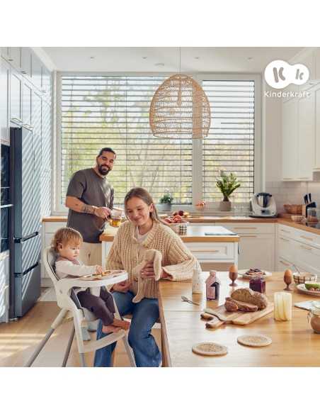 Kinderkraft DINNLY High chair 2in1-Grey kinderkraft