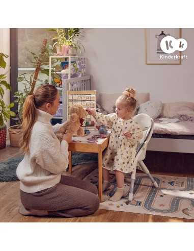 Kinderkraft DINNLY High chair 2in1-Grey Kinderkraft DINNLY High chair 2in1-Grey