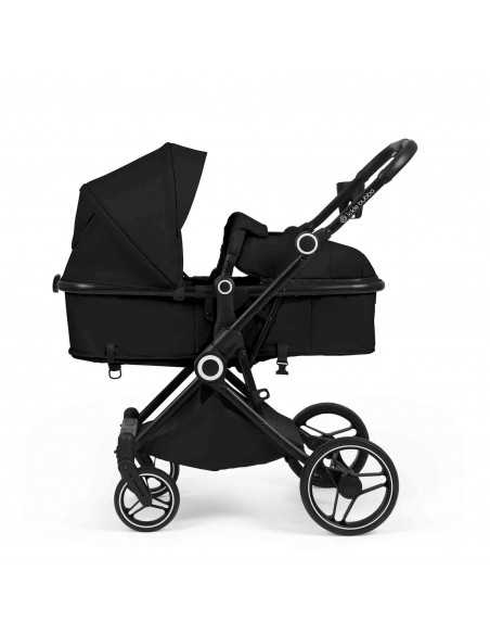 Ickle Bubba Altima 12 Piece Travel System with i Size Cirrus Car Seat & ISOFIX Base-Black Ickle Bubba