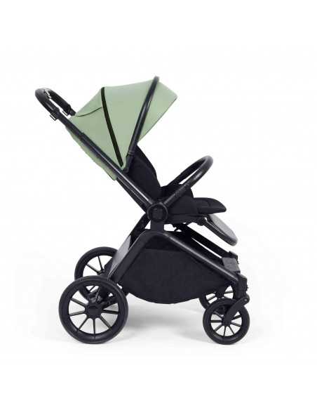 Ickle Bubba Altima 12 Piece Travel System with Maxi Cosi Cabriofix i Size Car Seat & ISOFIX Base-Sage Green