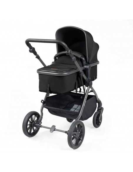 Ickle Bubba Cosmo Gunmetal Chassis 2in1 Travel System-Black/Black Ickle Bubba