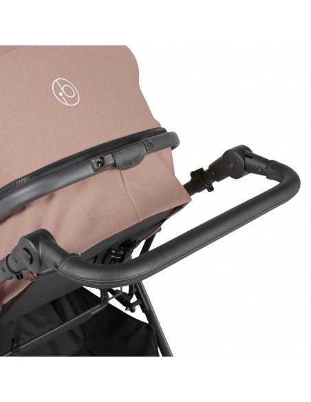 Ickle Bubba Cosmo Gunmetal Chassis 9 Piece Travel System with i Size Nimbus Car Seat & Spin ISOFIX Base-Desert/Black Ickle Bubba