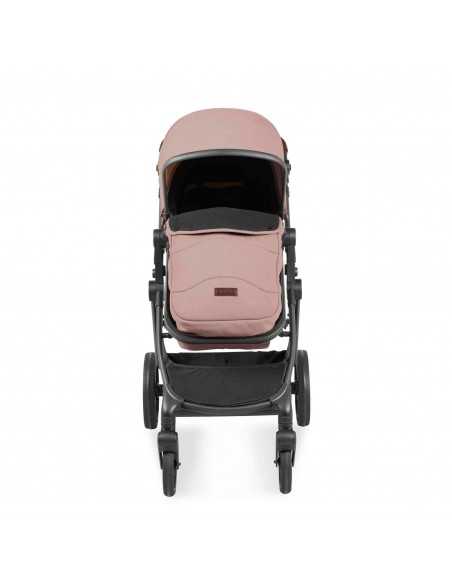 Ickle Bubba Cosmo Gunmetal Chassis 9 Piece Travel System with i Size Nimbus Car Seat & Spin ISOFIX Base-Desert/Tan Ickle Bubba