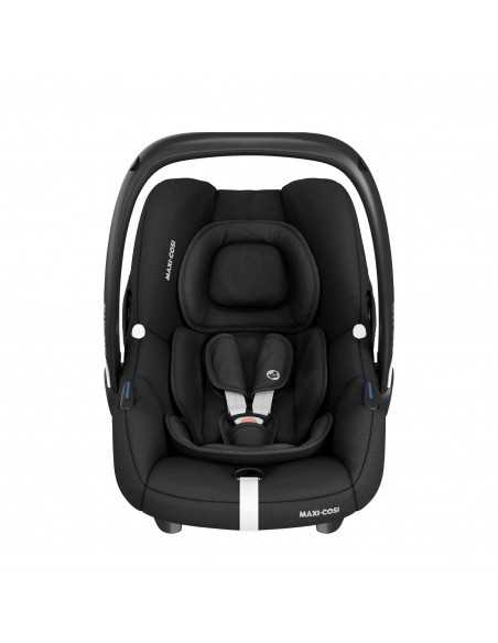 Ickle Bubba Cosmo Gunmetal Chassis 9 Piece Travel System with Maxi Cosi Cabriofix i Size Car Seat & ISOFIX Base-Black/Black Ickle Bubba