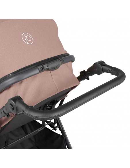 Ickle Bubba Cosmo Gunmetal Chassis 9 Piece Travel System with Maxi Cosi Cabriofix i Size Car Seat & ISOFIX Base-Desert/Black Ickle Bubba