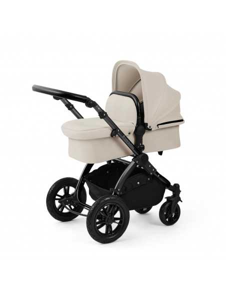 Ickle Bubba Stomp Luxe Black Frame 2in1 Travel System-Stone/Black Handle Ickle Bubba