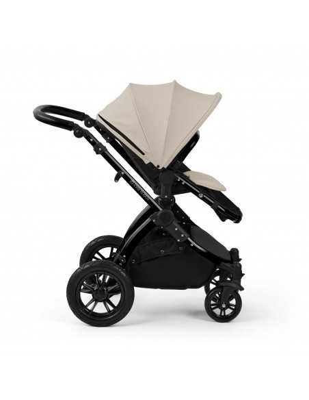 Ickle Bubba Stomp Luxe Black Frame 2in1 Travel System-Stone/Black Handle Ickle Bubba