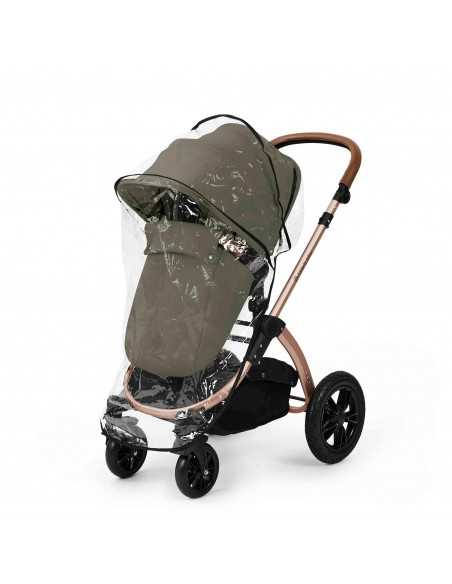 Ickle Bubba Stomp Luxe 12 Piece Travel System with i Size Nimbus Car Seat & Spin ISOFIX Base-Bronze/Woodland/Tan Ickle Bubba