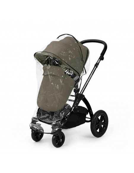 Ickle Bubba Stomp Luxe 12 Piece Travel System with i Size Nimbus Car Seat & Spin ISOFIX Base-Black / Woodland / Black Ickle Bubba