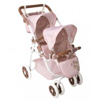 Arias Twin Bear Dolls Pram-...