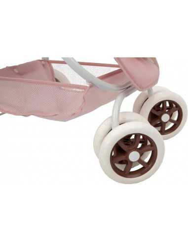 Arias Twin Bear Dolls Pram- Pink(40864) Arias Twin Bear Dolls Pram- Pink(40864)
