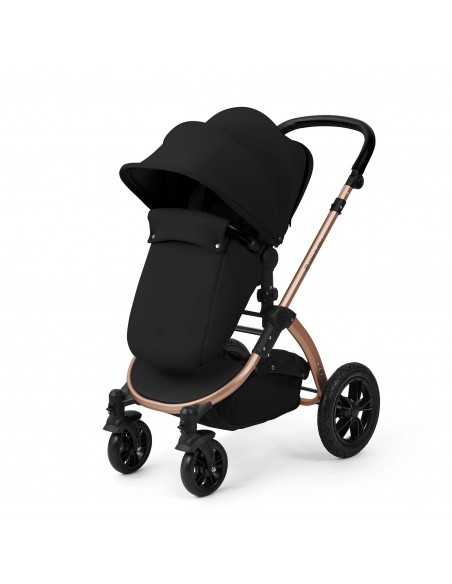 Ickle Bubba Stomp Luxe 12 Piece Travel System with Maxi Cosi Cabriofix i Size Car Seat & ISOFIX Base - Bronze / Midnight / Black Ickle Bubba