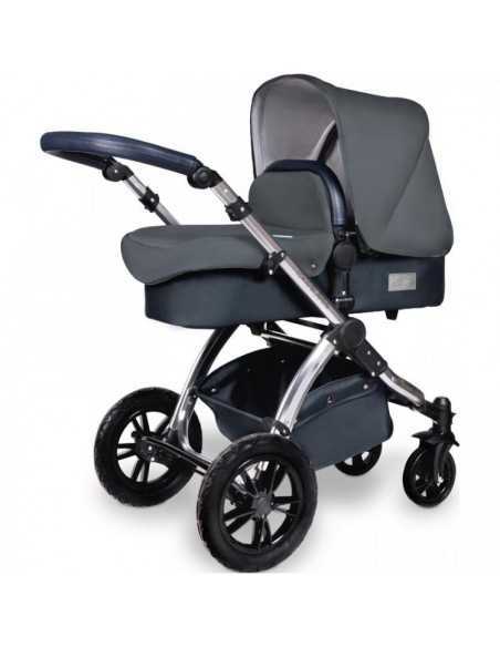 Ickle Bubba Stomp V4 2in1 Chrome Chassis Travel System-Blueberry Ickle Bubba