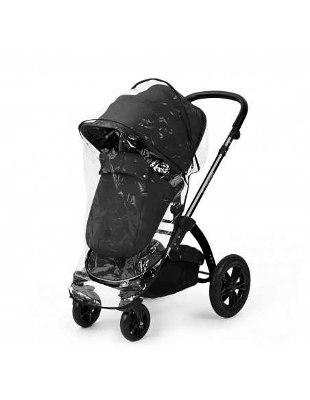 Ickle Bubba Stomp Luxe 12 Piece Travel System with Maxi Cosi Cabriofix i Size Car Seat & ISOFIX Base-Black / Midnight / Black Ickle Bubba