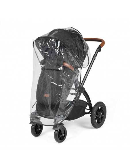 Ickle Bubba Stomp Luxe 12 Piece Travel System with Maxi Cosi Cabriofix i Size Car Seat & ISOFIX Base-Black / Midnight / Tan Ickle Bubba