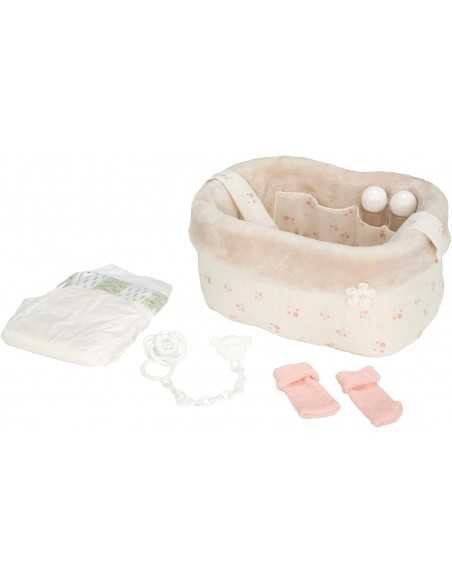 Arias Elegance Basket with Accessories (10 items) - 6334 Llorens Dolls