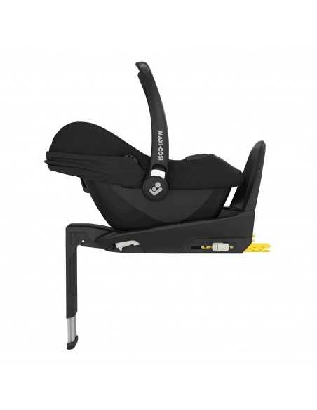 Ickle Bubba Stomp Luxe 12 Piece Travel System with Maxi Cosi Cabriofix i Size Car Seat & ISOFIX Base-Black/Charcoal Grey/Black Ickle Bubba