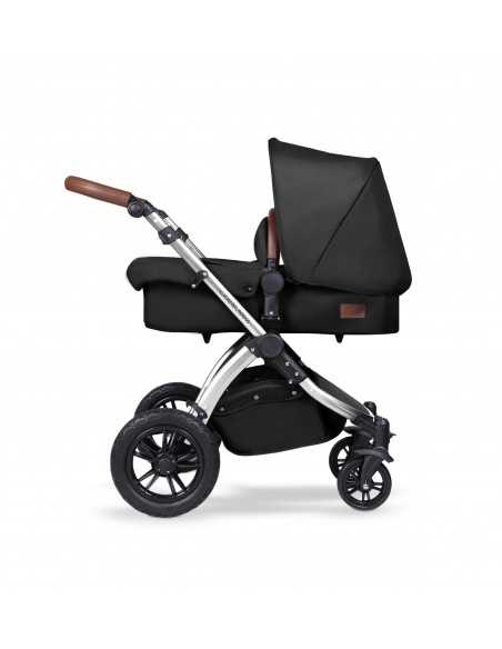 Ickle Bubba Stomp V4 2in1 Chrome Chassis Travel System-Midnight Ickle Bubba