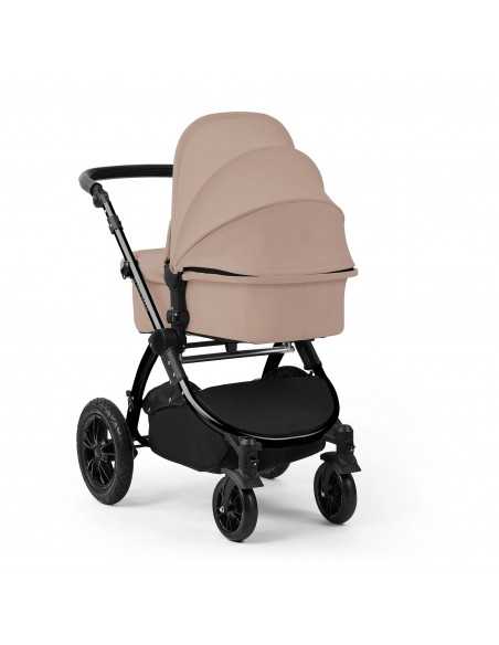 Ickle Bubba Stomp Luxe 12 Piece Travel System with Maxi Cosi Cabriofix i Size Car Seat & ISOFIX Base - Black / Desert / Black Ickle Bubba