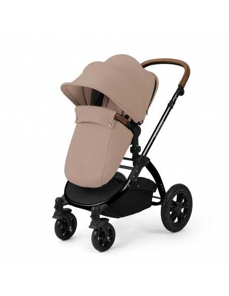 Ickle Bubba Stomp Luxe 12 Piece Travel System with Maxi Cosi Cabriofix i Size Car Seat & ISOFIX Base - Black / Desert / Tan Ickle Bubba