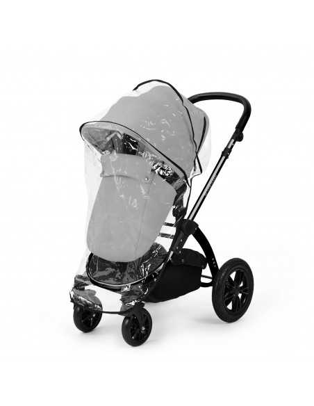 Ickle Bubba Stomp Luxe 12 Piece Travel System with Maxi Cosi Cabriofix i Size Car Seat & ISOFIX Base-Black/Pearl Grey/Black Ickle Bubba