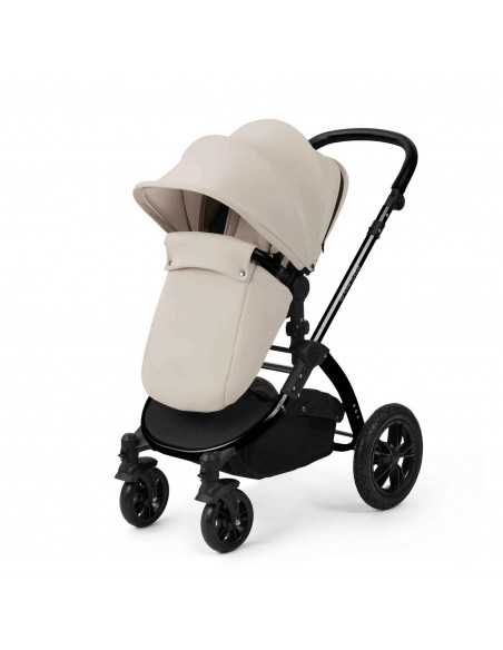 Ickle Bubba Stomp Luxe 12 Piece Travel System with Maxi Cosi Cabriofix i Size Car Seat & ISOFIX Base -Black/Stone/Black Ickle Bubba