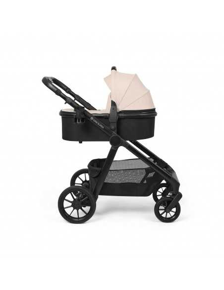 Ickle Bubba Virgo All in One Single to Double i Size Travel System with Isofix Base (Cirrus)-Black/Stone/Black Ickle Bubba