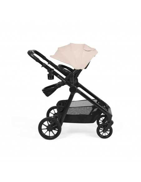 Ickle Bubba Virgo All in One Single to Double i Size Travel System with Isofix Base (Cirrus)-Black/Stone/Black Ickle Bubba