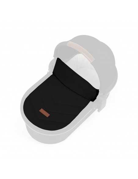 Ickle Bubba Virgo All in One Single to Double i Size Travel System with Isofix Base (Cirrus)-Black/Black/Tan Ickle Bubba