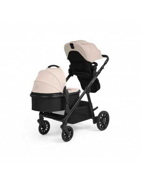 Ickle Bubba Virgo 2 in 1 Single to Double Pushchair-Black/Stone/Black Ickle Bubba