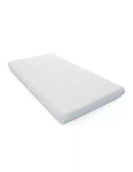 Ickle Bubba Coleby Mini Cot Bed Under-Drawer and Premium Sprung Mattress (120 x 60cm)-White Ickle Bubba