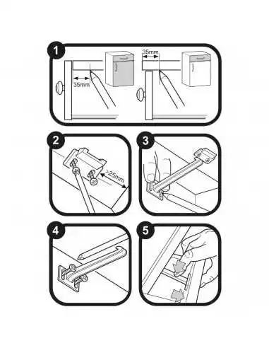 Clippasafe Cupboard & Drawer Locks