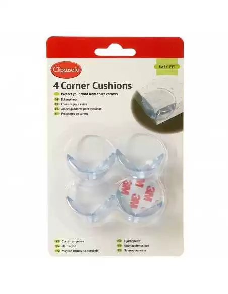 Clippasafe Home Safety Corner Cushions x4 New Clippasafe