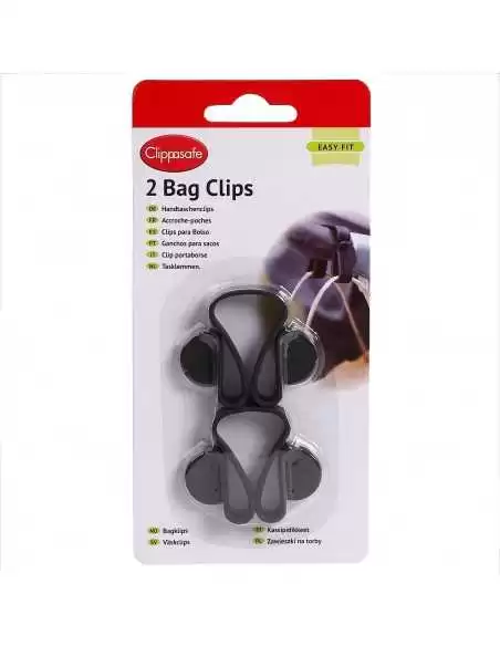 Clippasafe Pram Bag Clips (2 Pack) Clippasafe